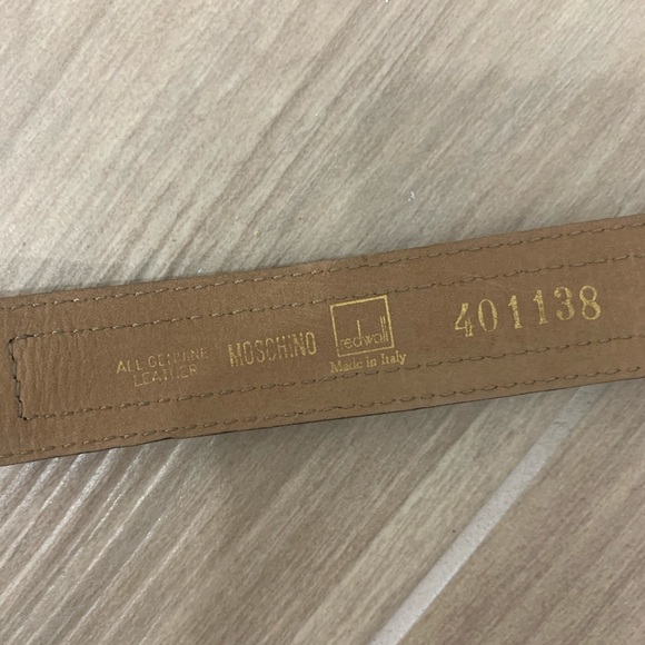 VINTAGE MOSCHINO BELT main image 5